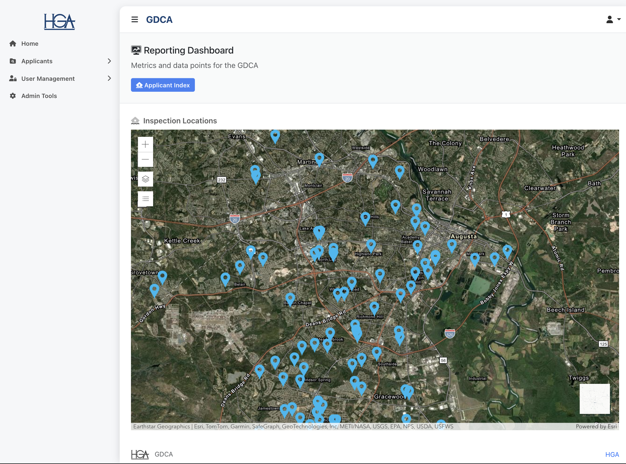 Georgia DCA BEAD environmental review platform
